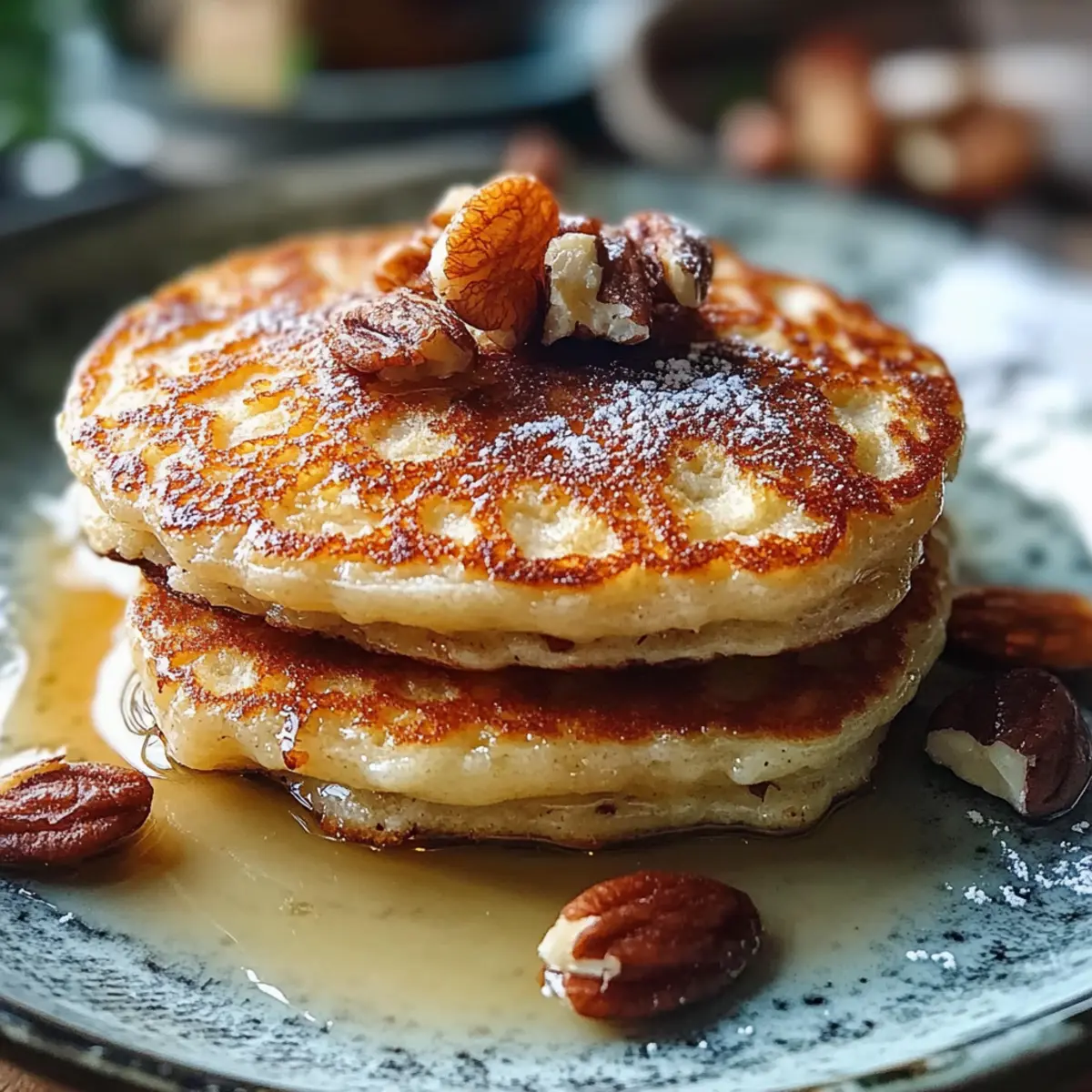 Fluffy Almond Flour Keto Pancakes