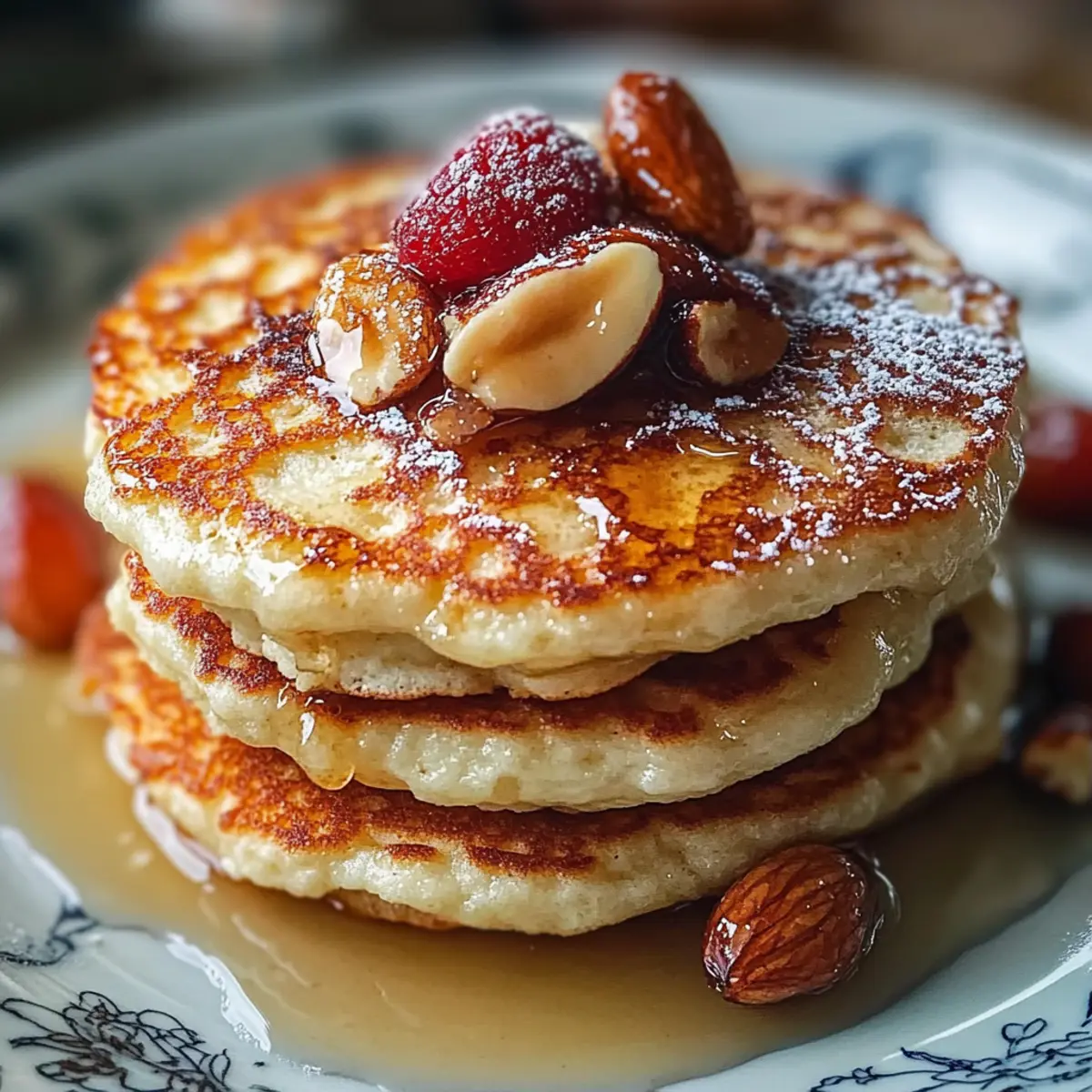 Fluffy Almond Flour Keto Pancakes
