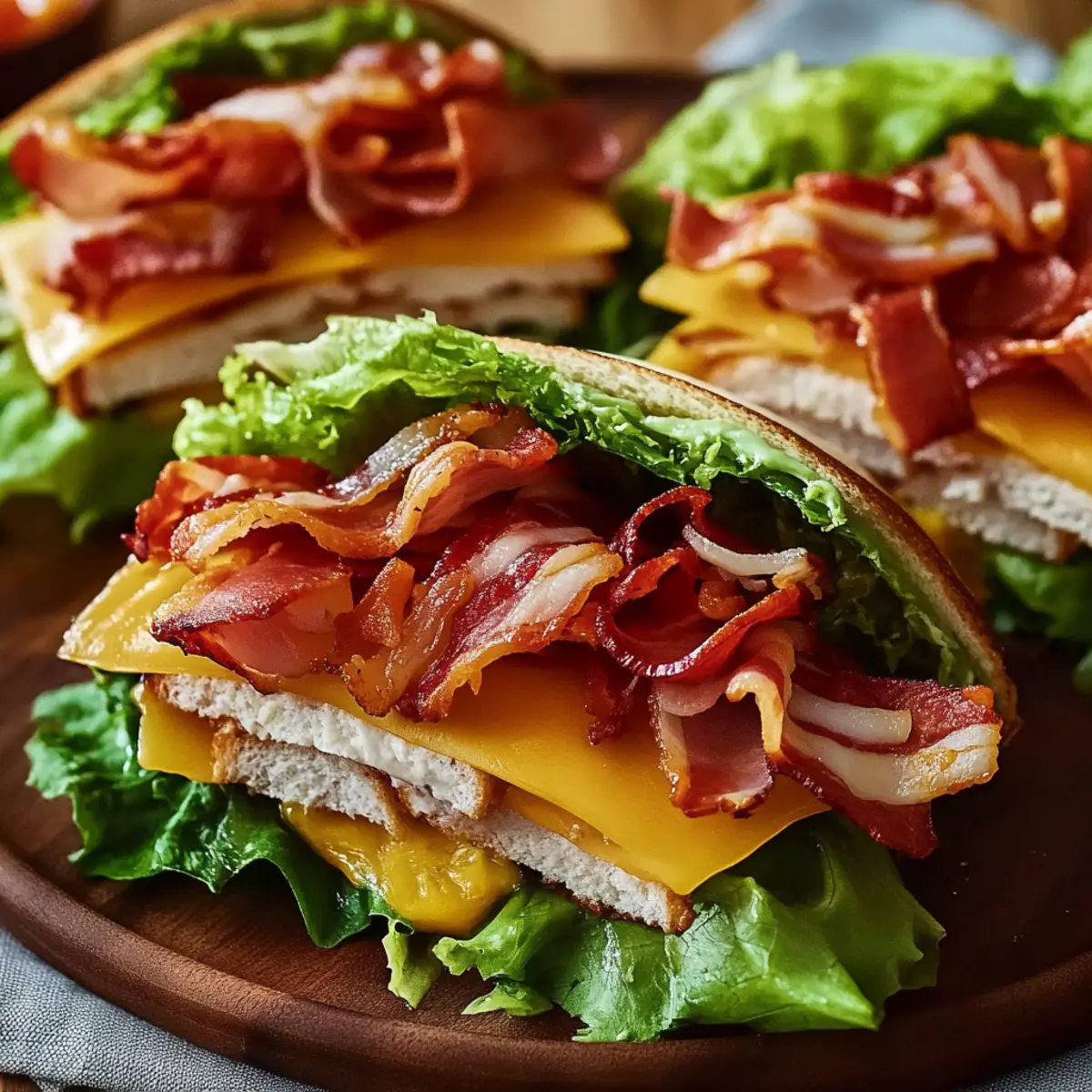 Fresh Keto Turkey Club Lettuce Wraps