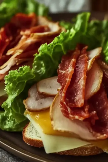 Fresh Keto Turkey Club Lettuce Wraps