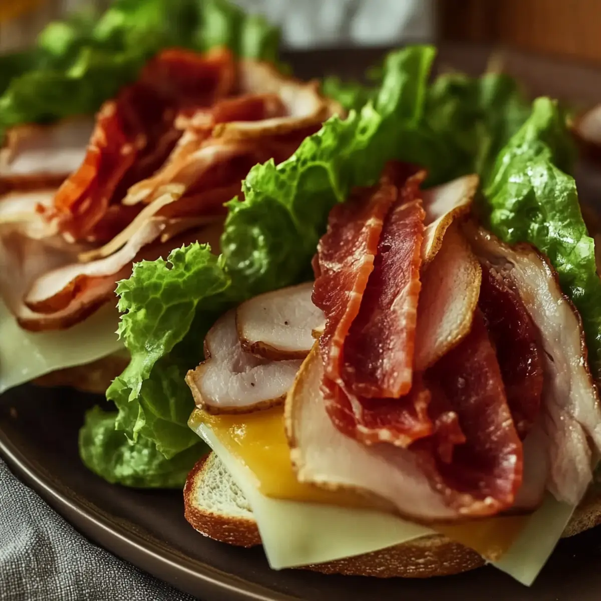 Fresh Keto Turkey Club Lettuce Wraps
