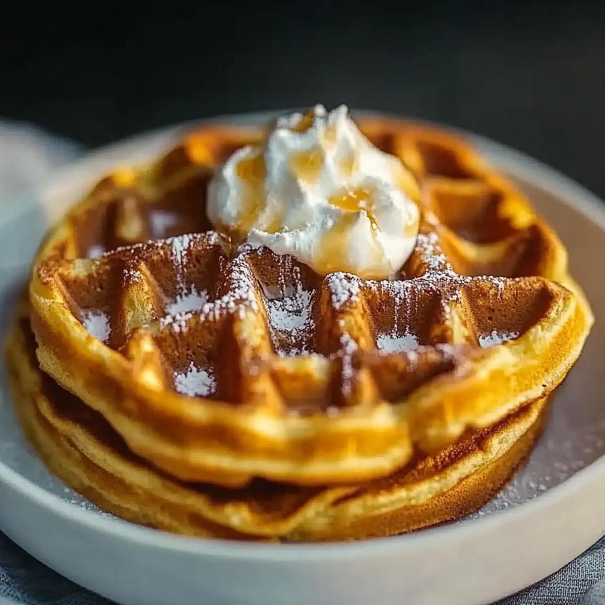 Gluten Free Sweet Potato Waffles