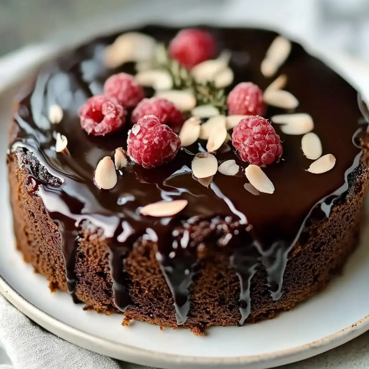 Gluten Free Vegan One Bowl Chocolate Cake
