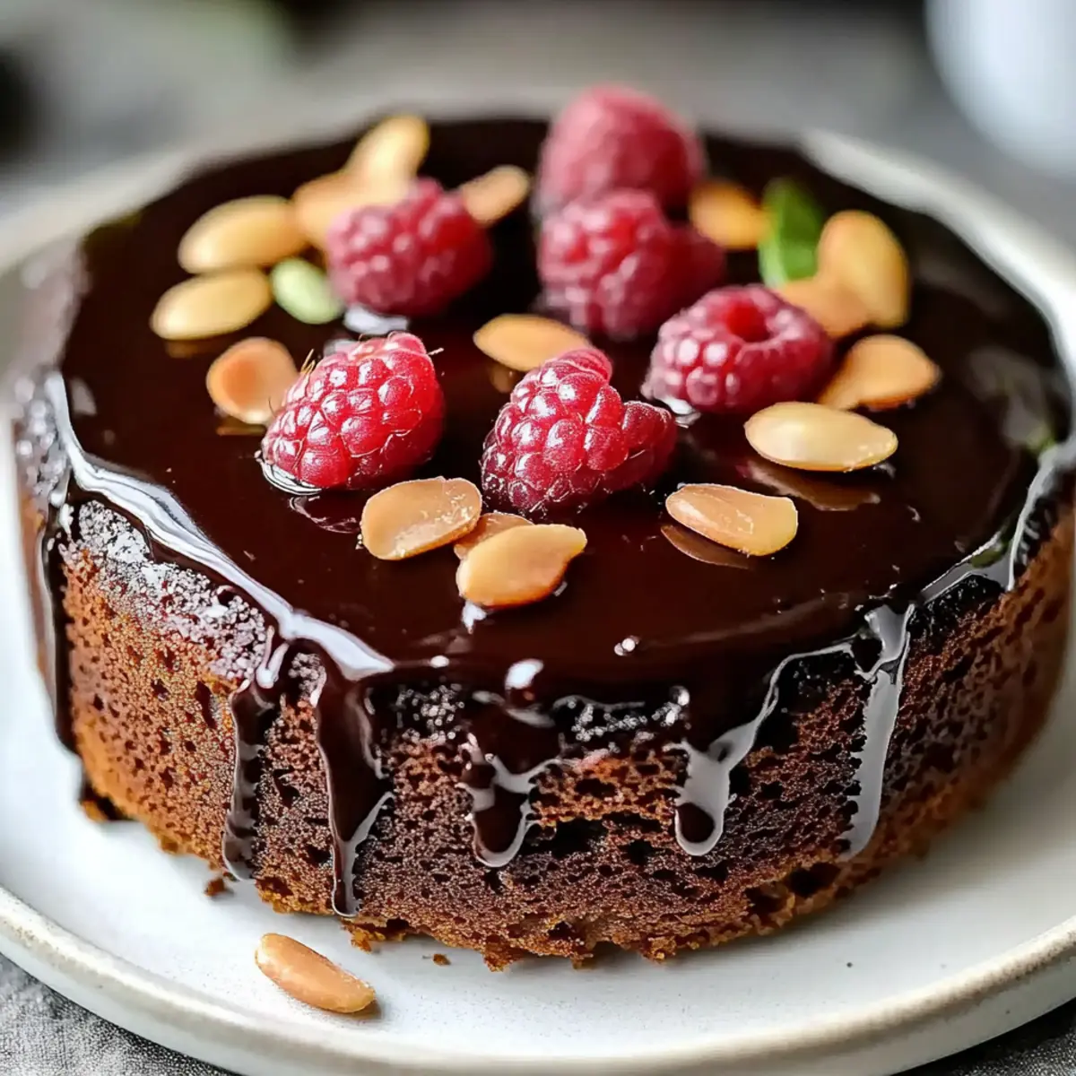 Gluten Free Vegan One Bowl Chocolate Cake