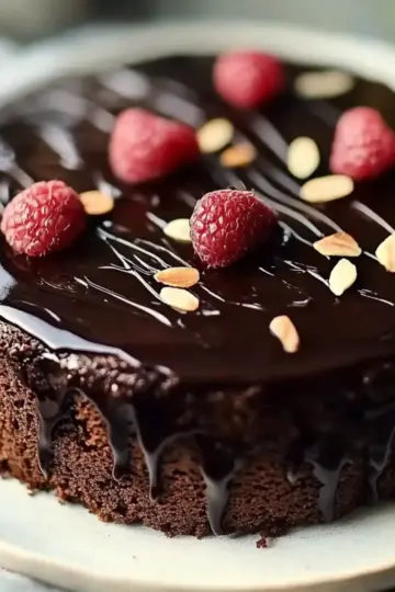 Gluten Free Vegan One Bowl Chocolate Cake