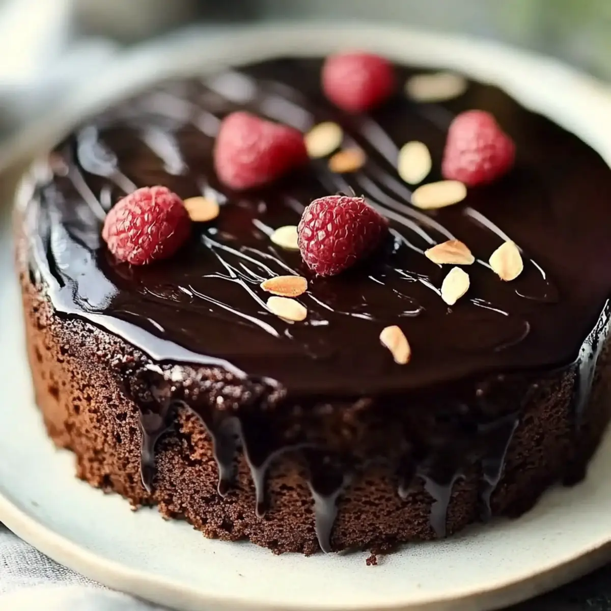 Gluten Free Vegan One Bowl Chocolate Cake
