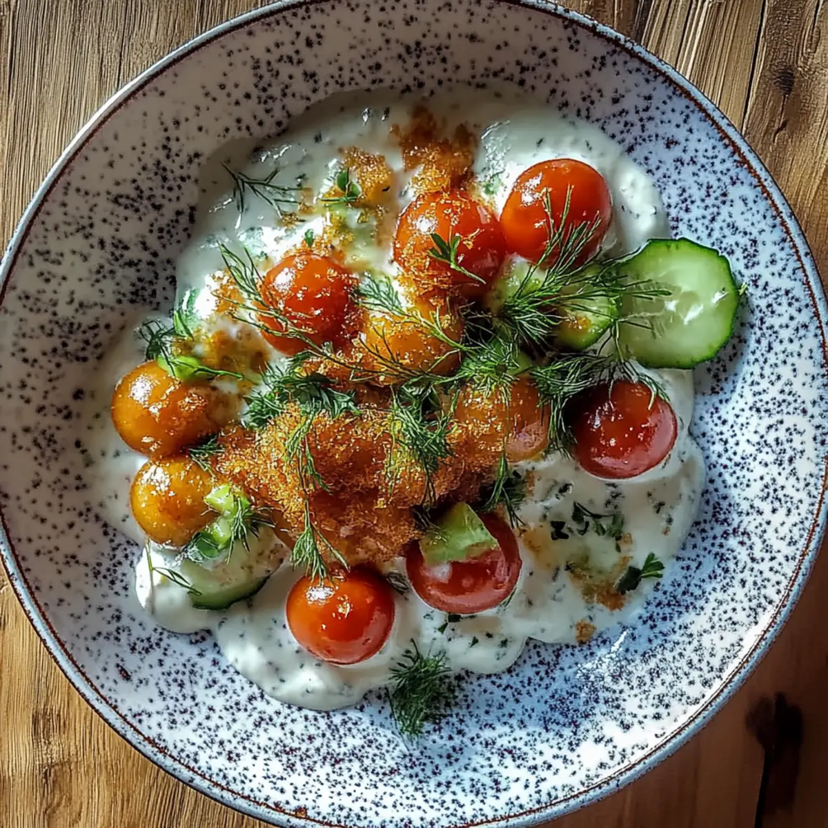 Gnocchi-Salat mit Joghurt-Dressing