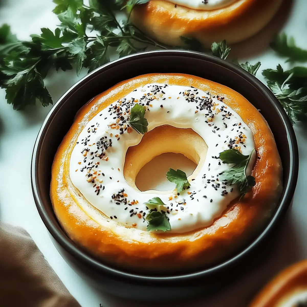 Greek Yogurt Bagels