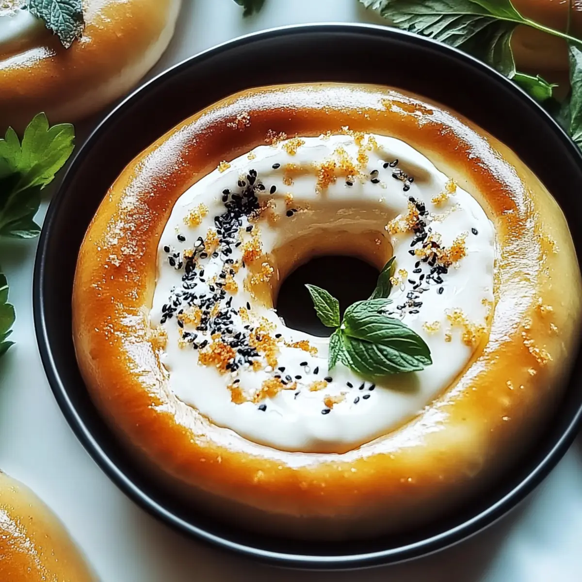 Greek Yogurt Bagels