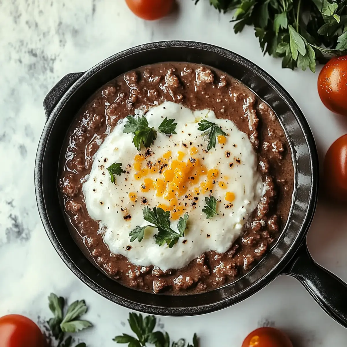 Ground Beef Stroganoff