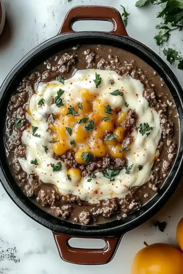 Ground Beef Stroganoff