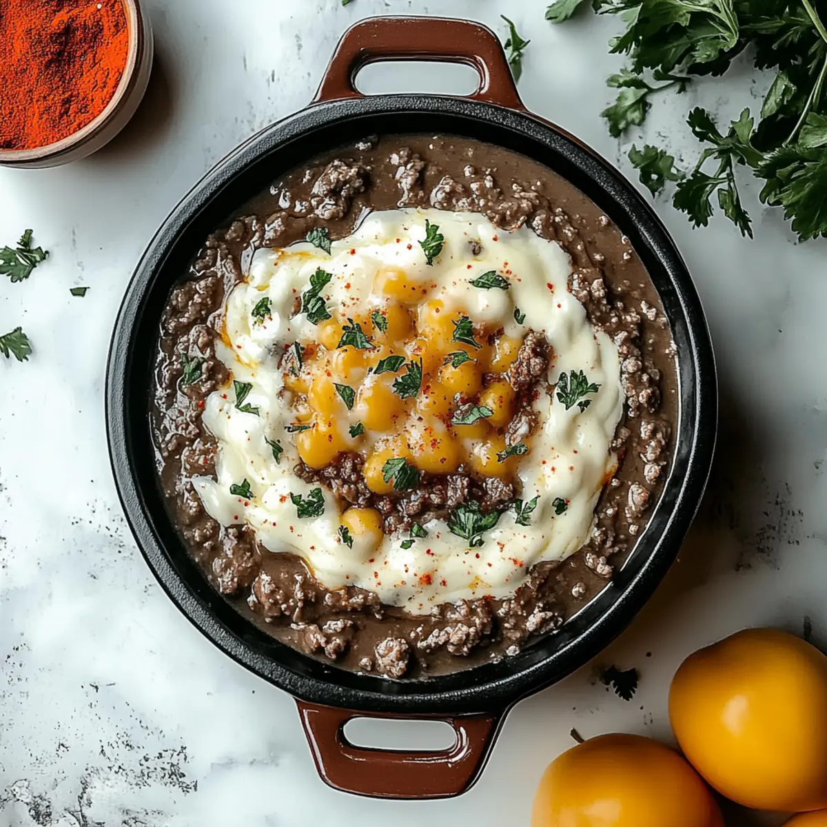 Ground Beef Stroganoff
