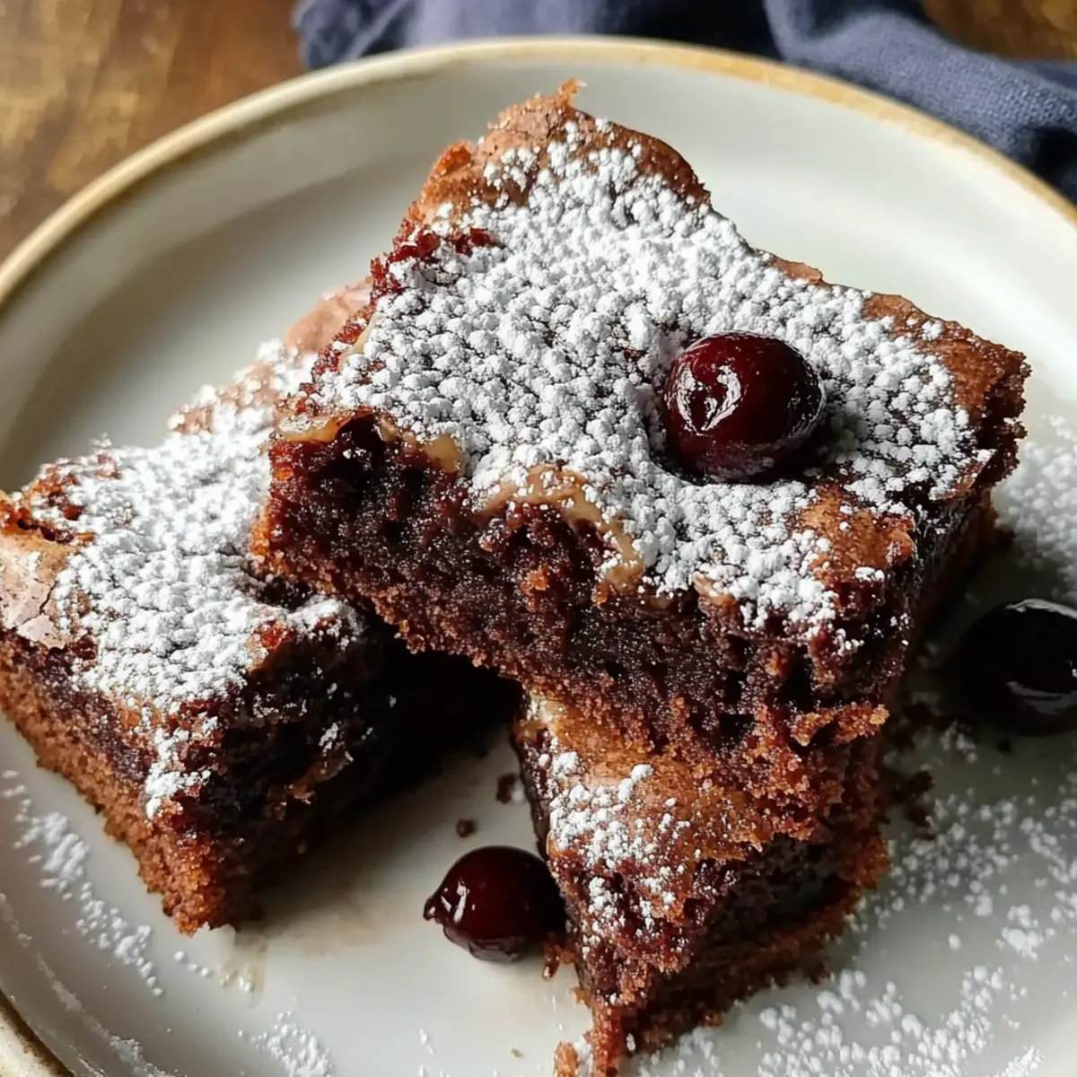 Heart Shaped Brownies