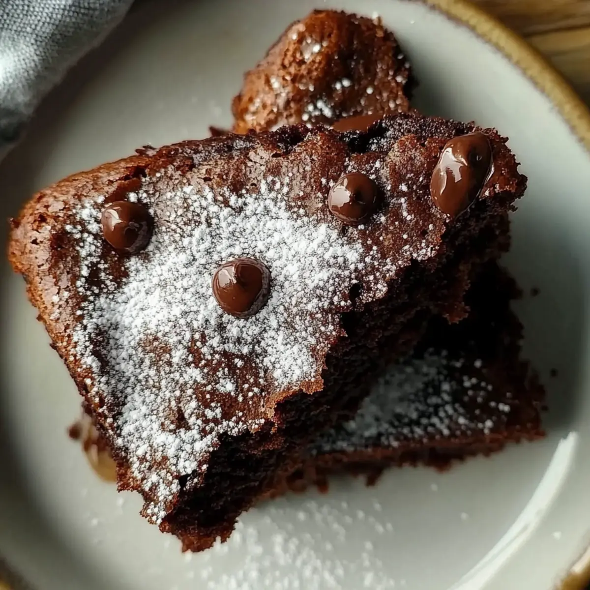 Heart Shaped Brownies