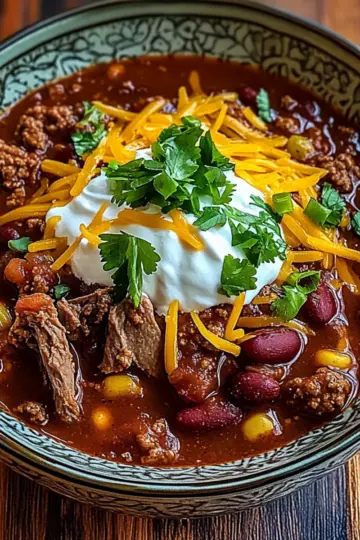 Hearty Crockpot Chili Colorado
