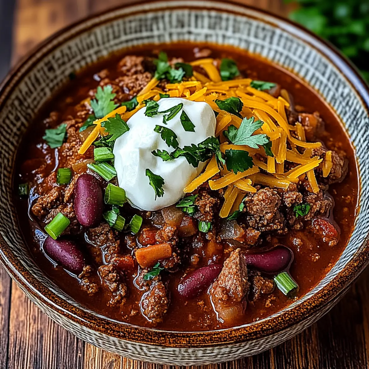 Hearty Crockpot Chili Colorado