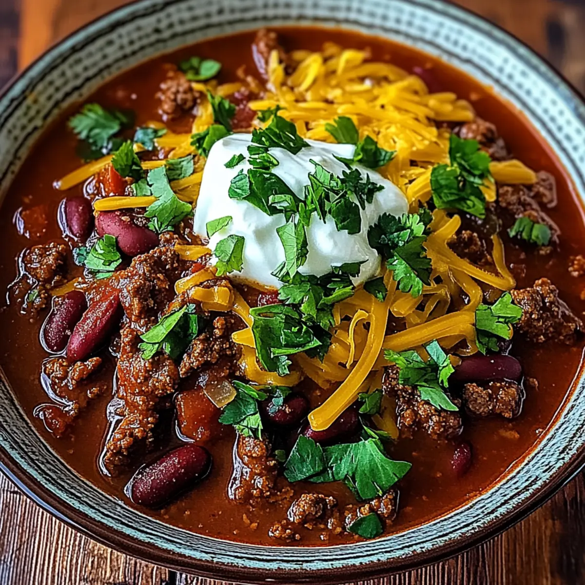 Hearty Crockpot Chili Colorado