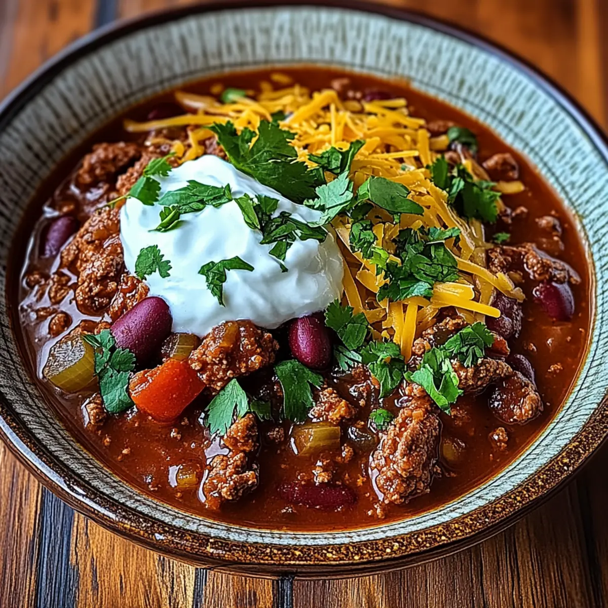 Hearty Crockpot Chili Colorado