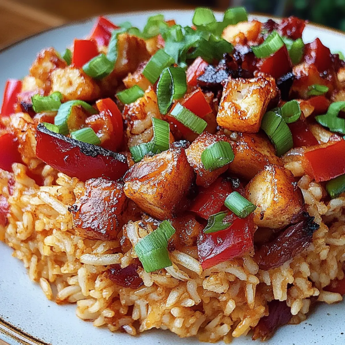 Hearty Spicy Cajun Jailhouse Rice