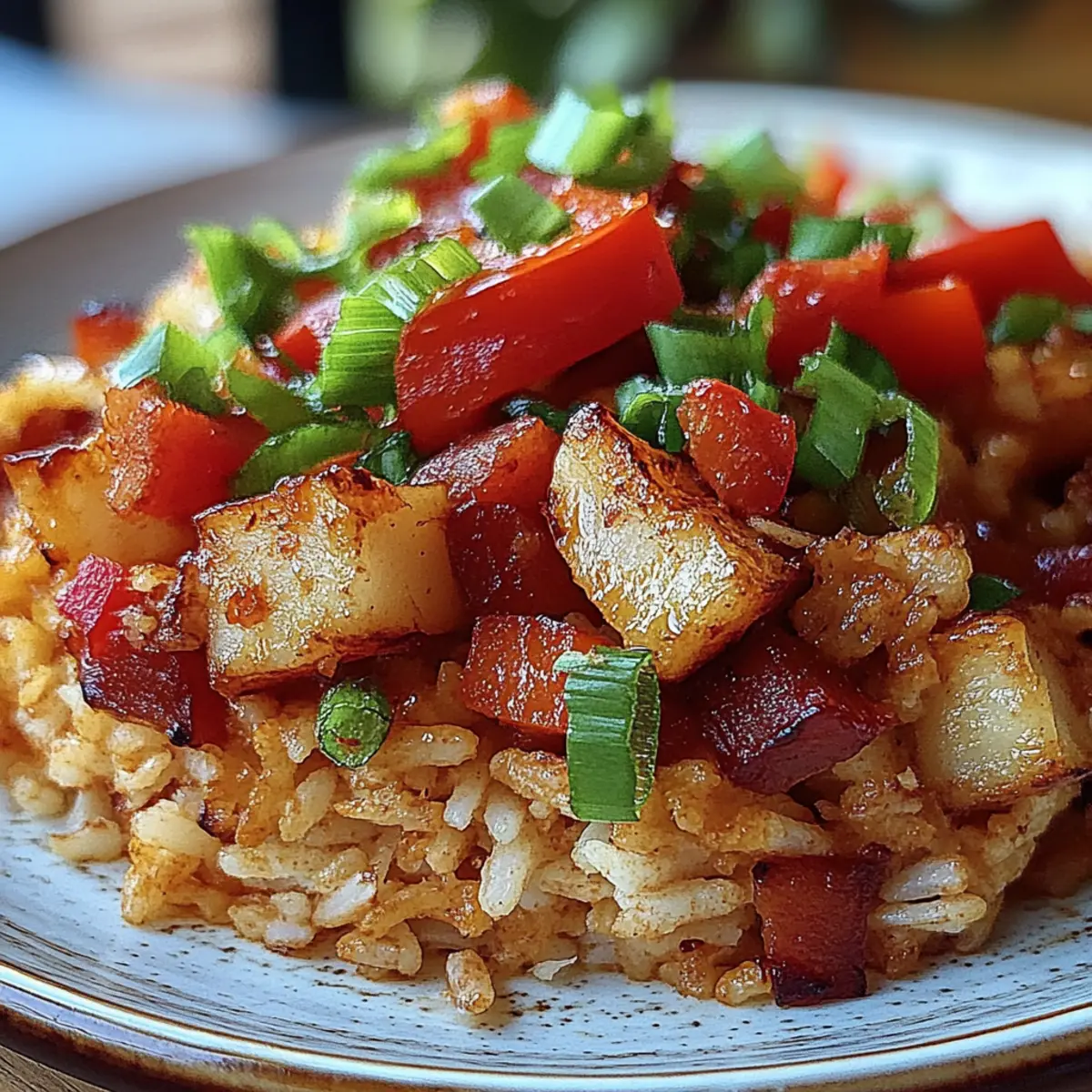 Hearty Spicy Cajun Jailhouse Rice