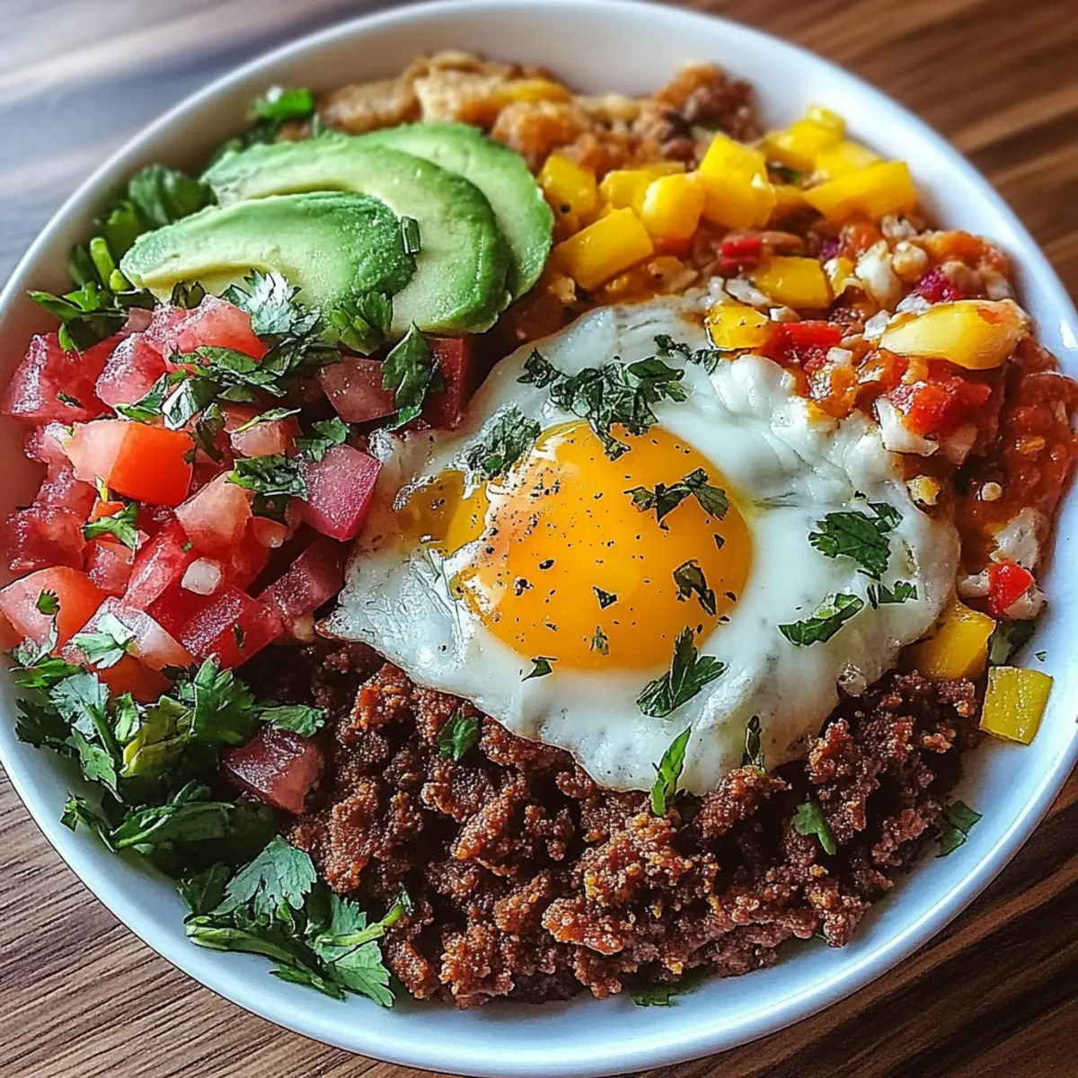 High Protein Ground Beef Power Bowls