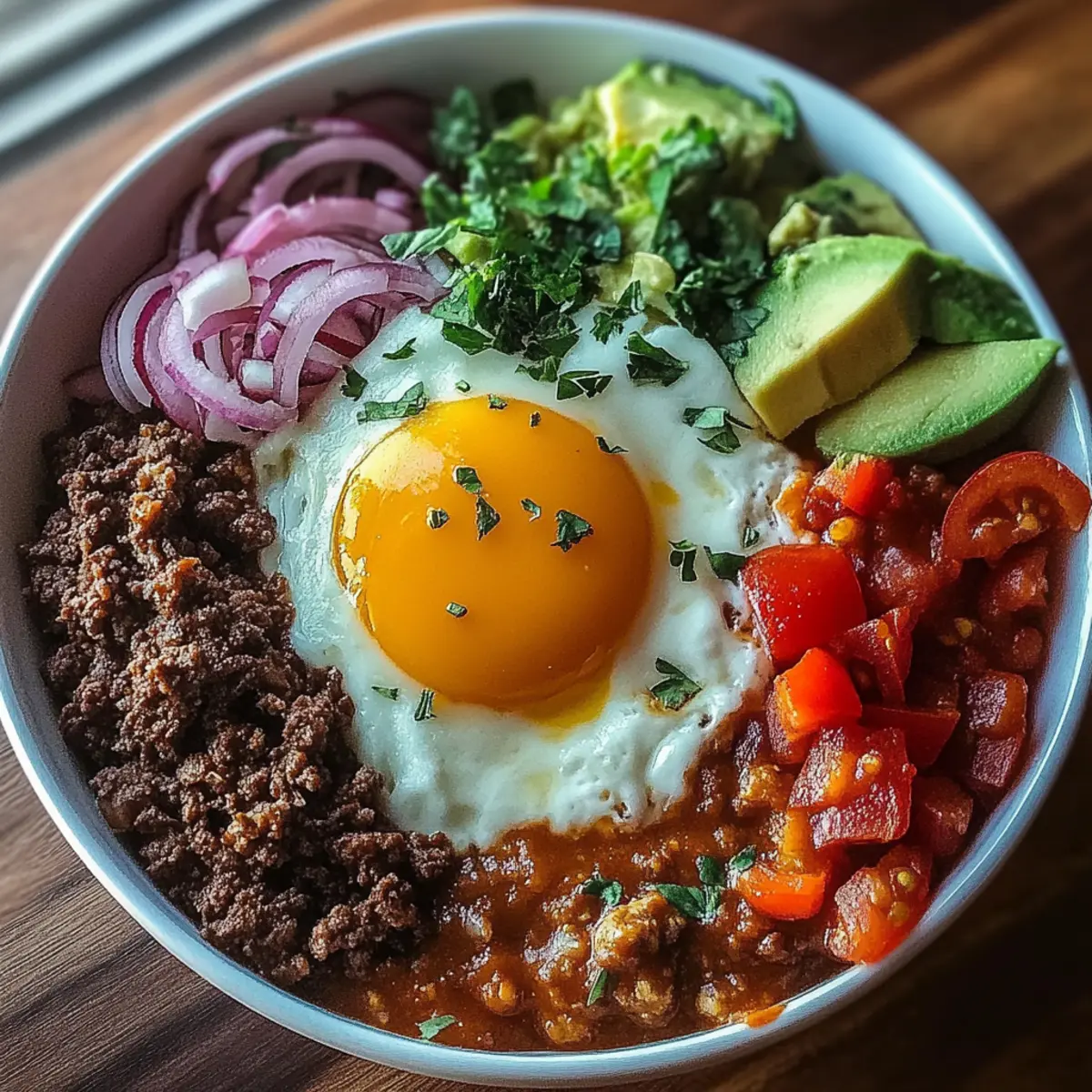 High Protein Ground Beef Power Bowls