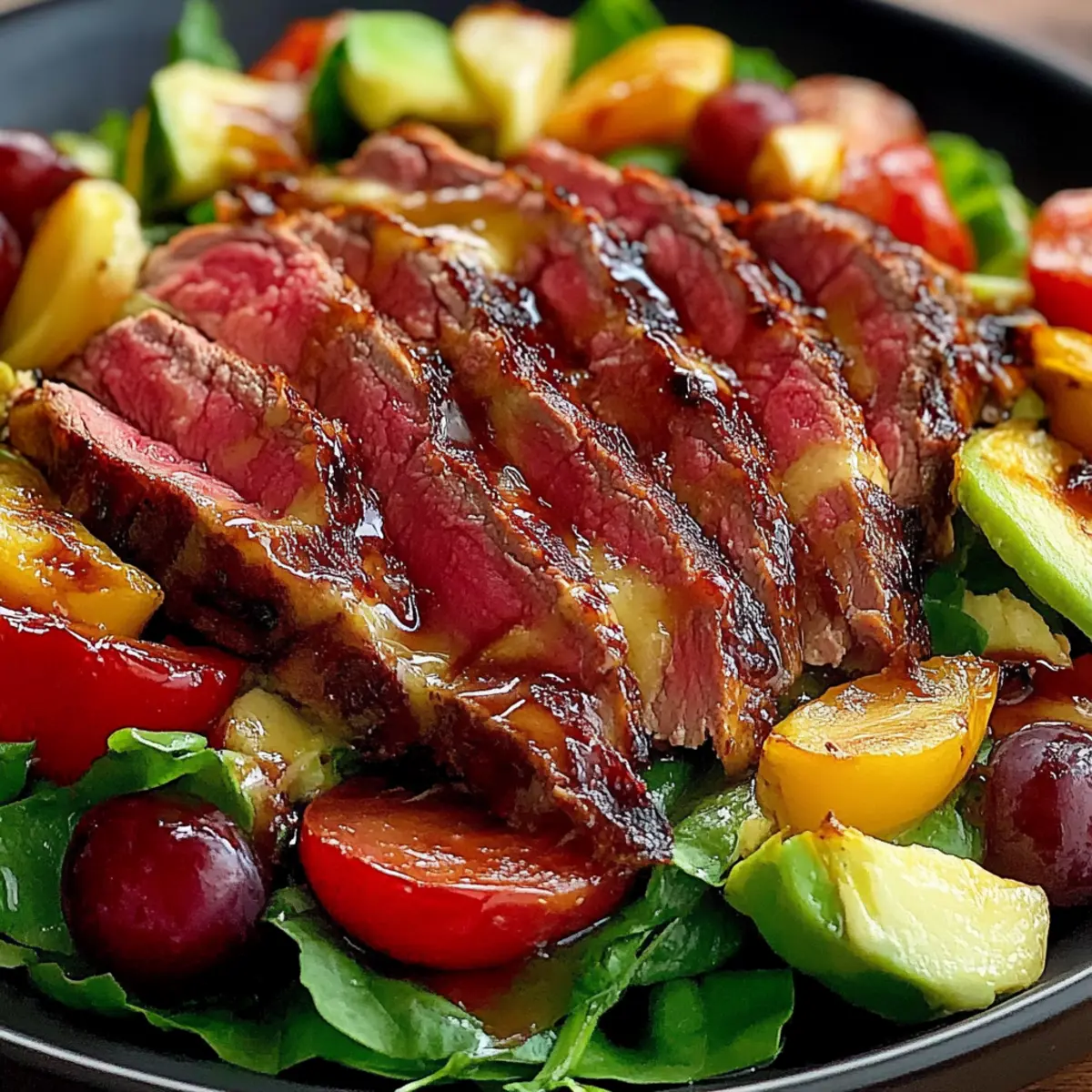 Juicy Grilled Steak Salad