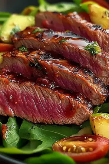Juicy Grilled Steak Salad
