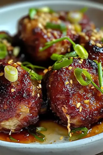 Korean BBQ Meatballs