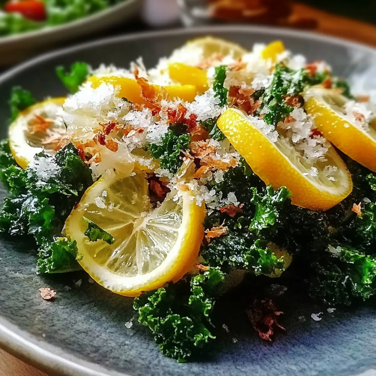 Lemon Parm Kale Salad
