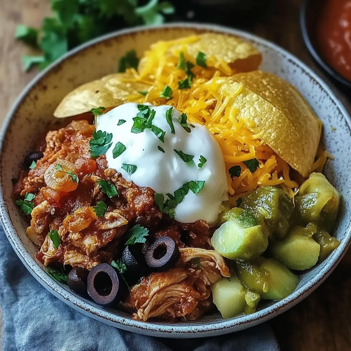 Loaded Potato Taco Bowls