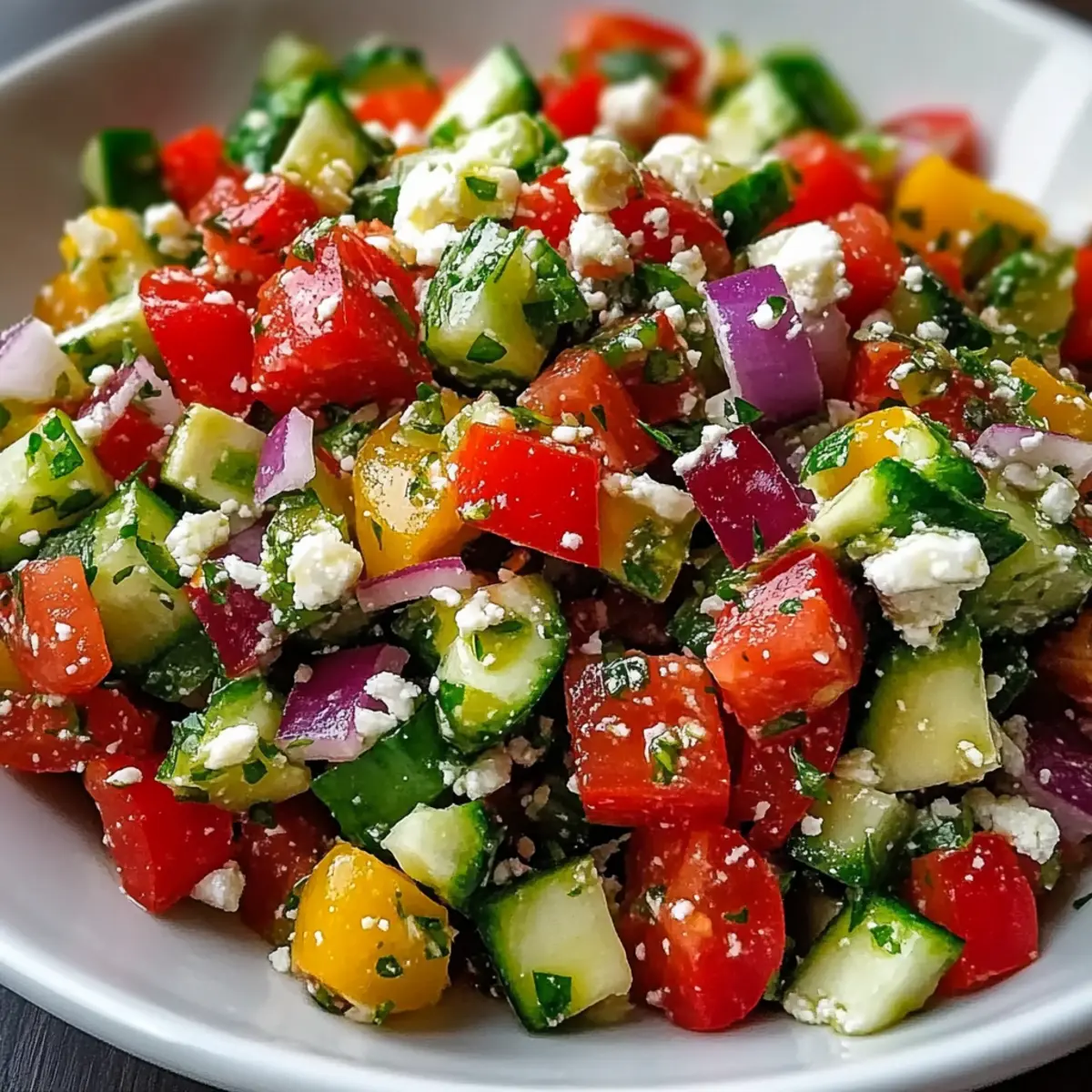 Mediterranean Chopped Salad