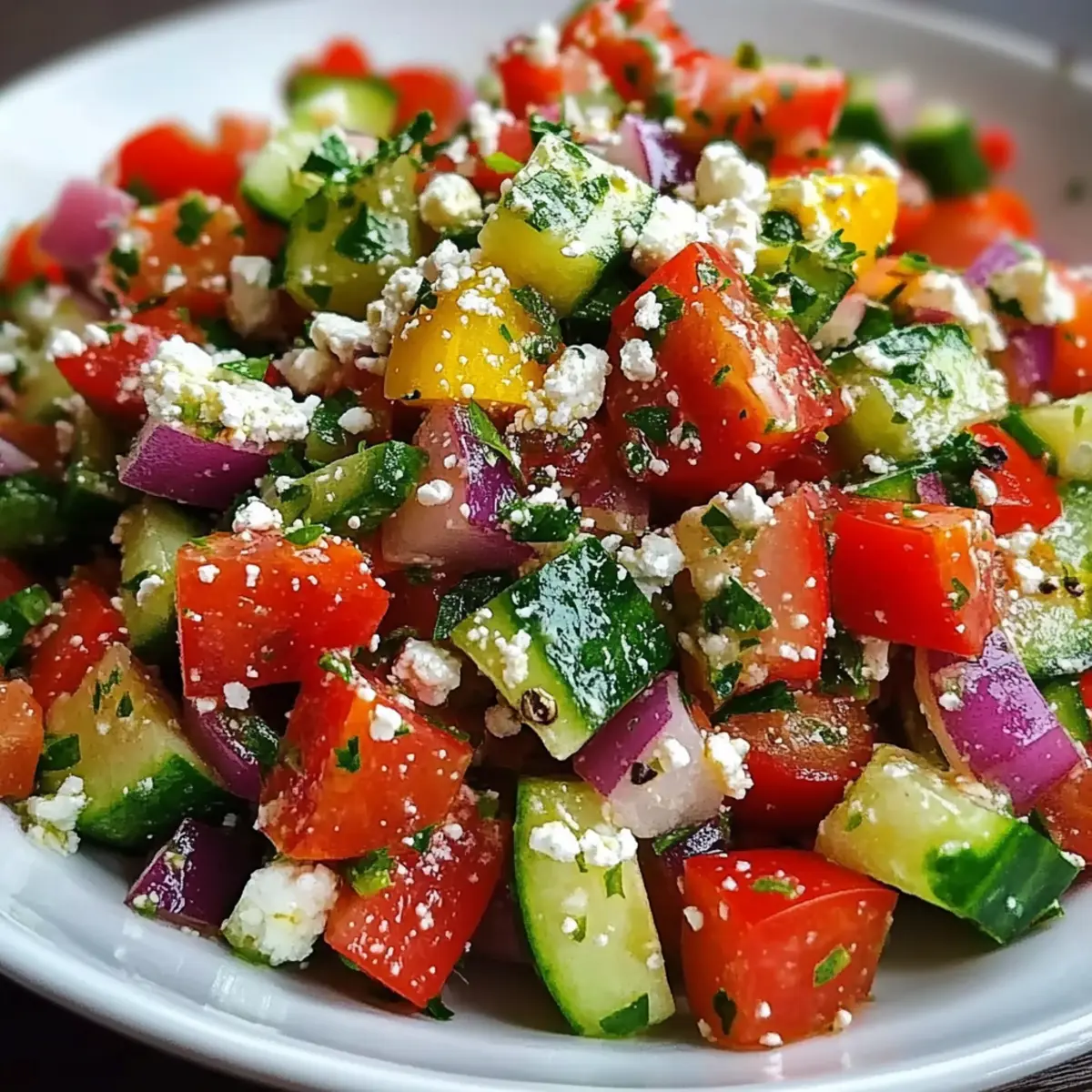 Mediterranean Chopped Salad
