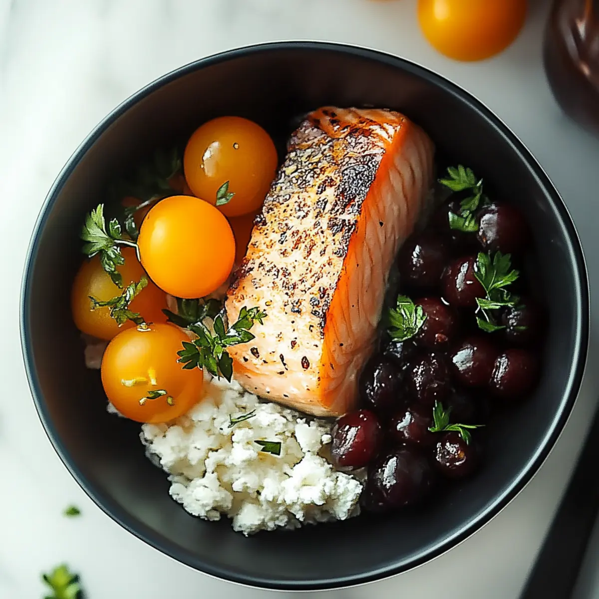 Mediterranean Salmon Bowl