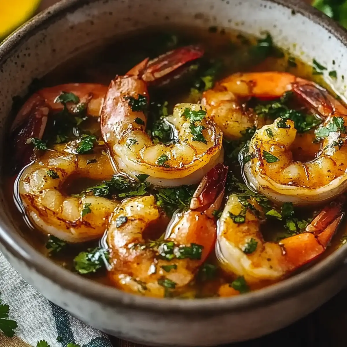 Miso-Ginger Lemon Shrimp Detox Broth