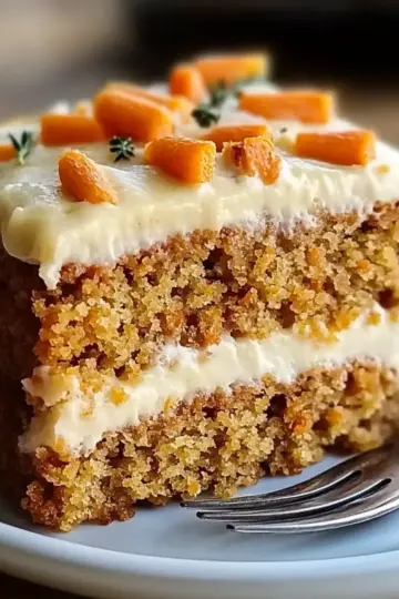 Oatmeal Carrot Cake