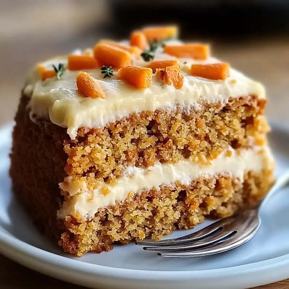 Oatmeal Carrot Cake