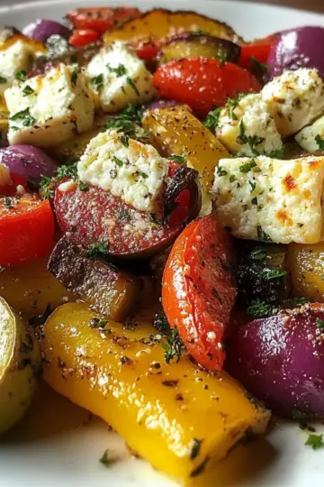 One Pan Greek Vegetables