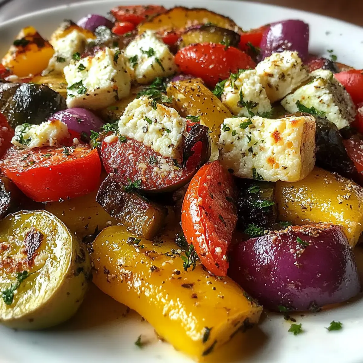 One Pan Greek Vegetables