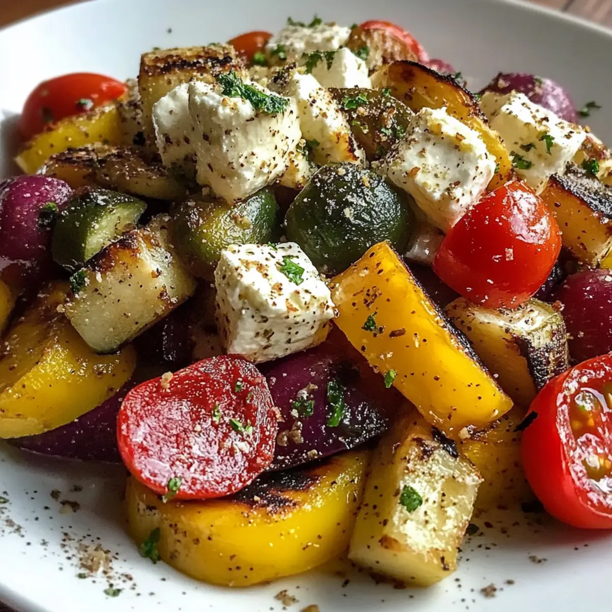 One Pan Greek Vegetables
