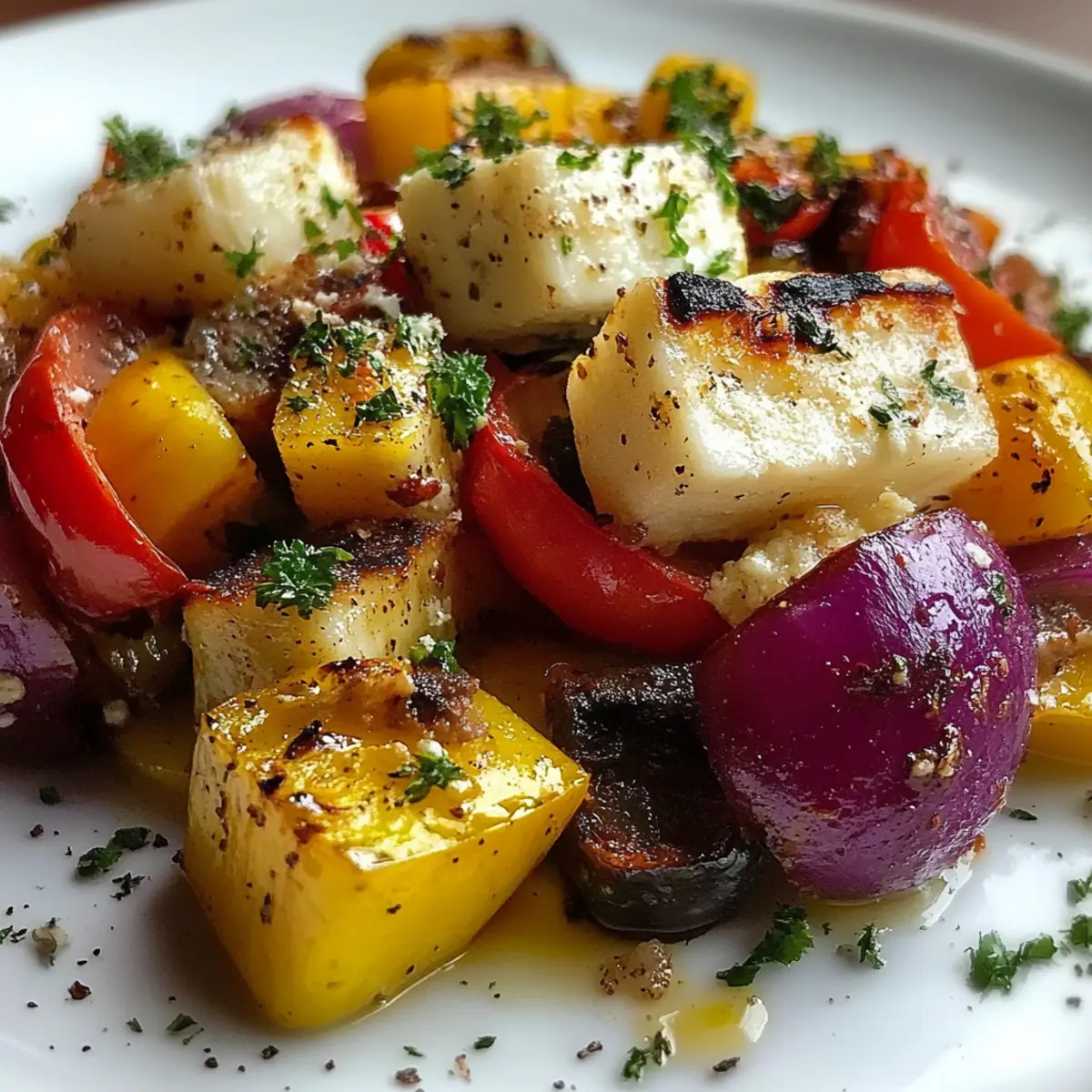 One Pan Greek Vegetables