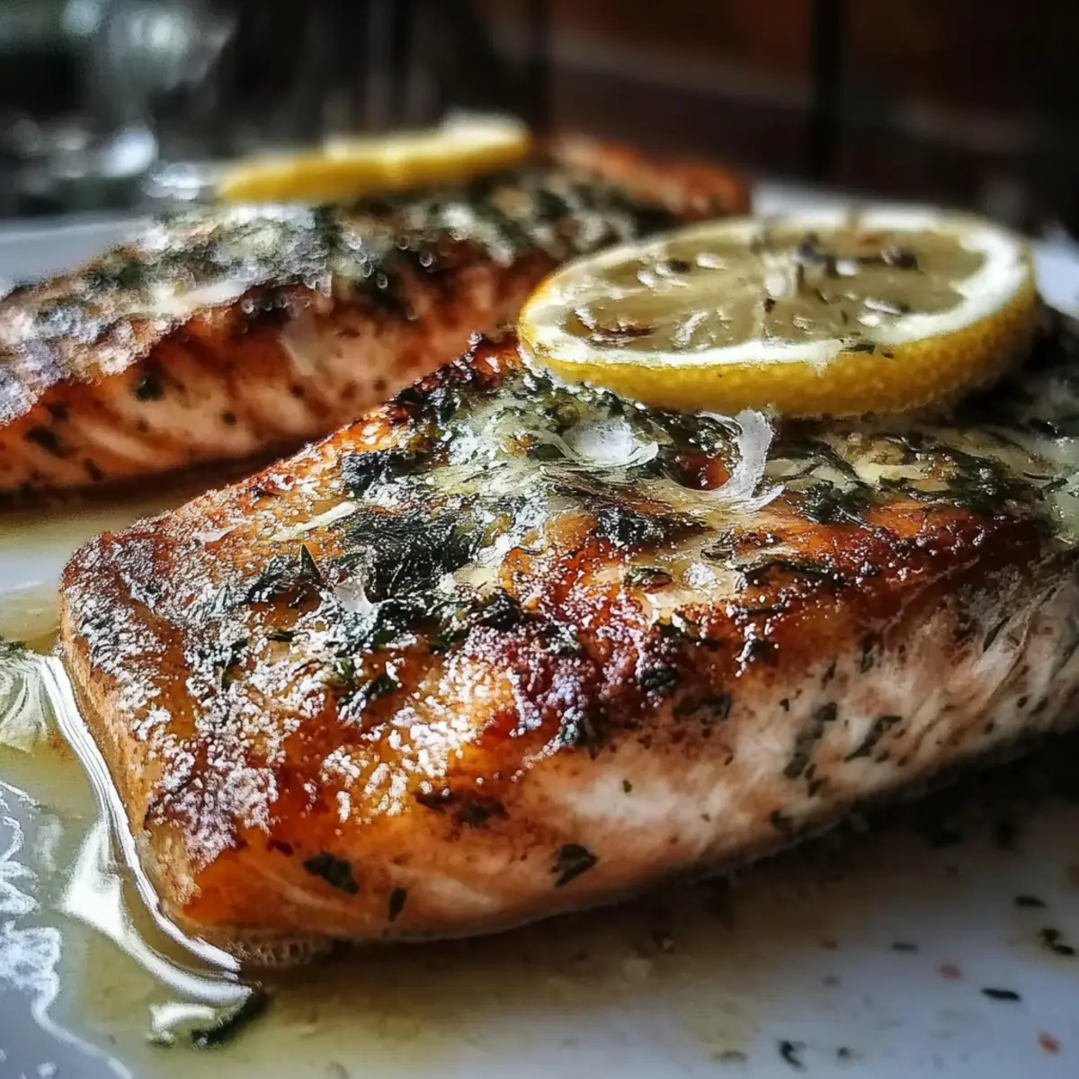 Parmesan-Basil Air Fryer Salmon