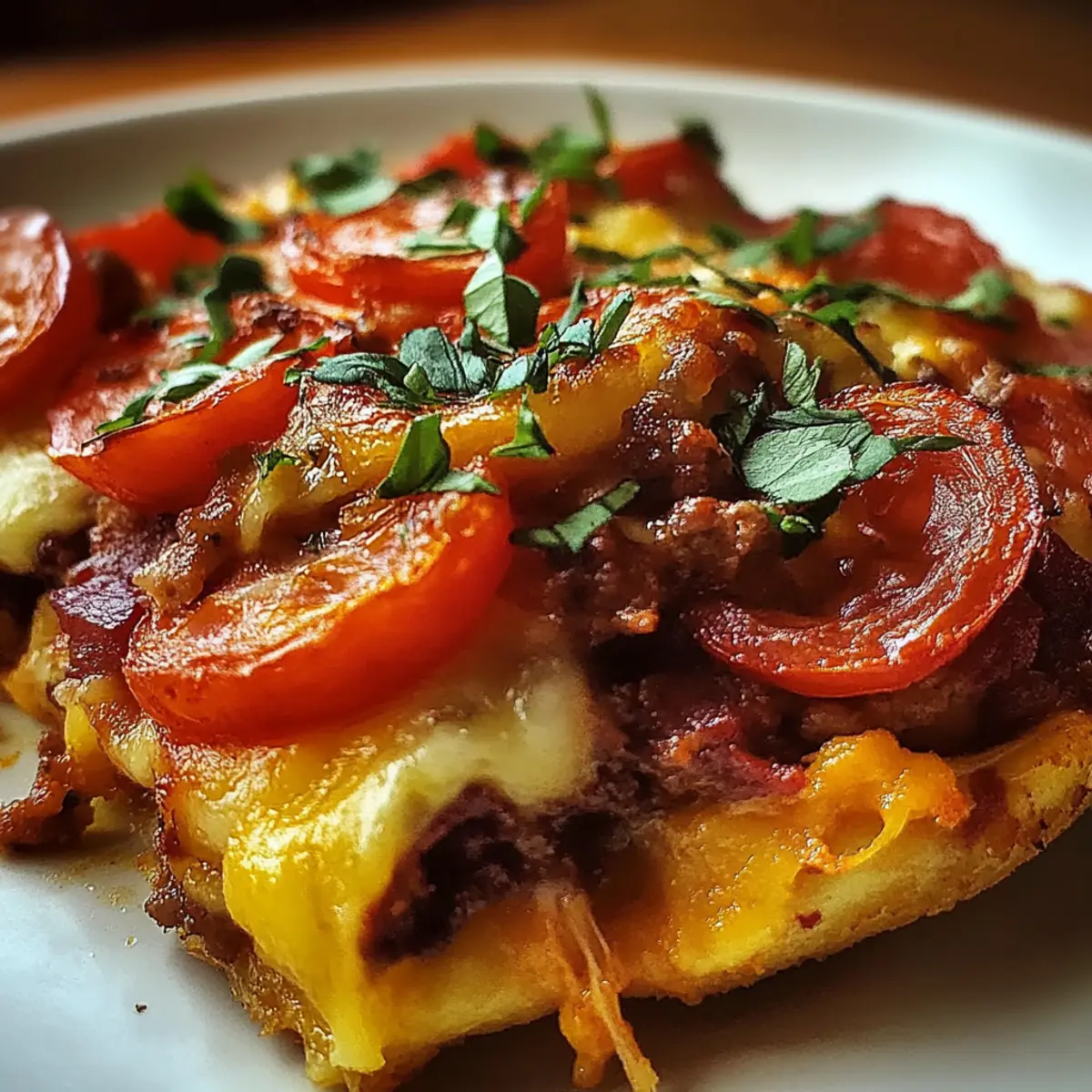 Pizza Burger Pie