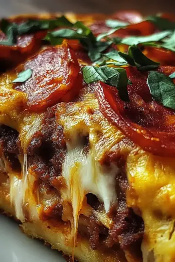 Pizza Burger Pie