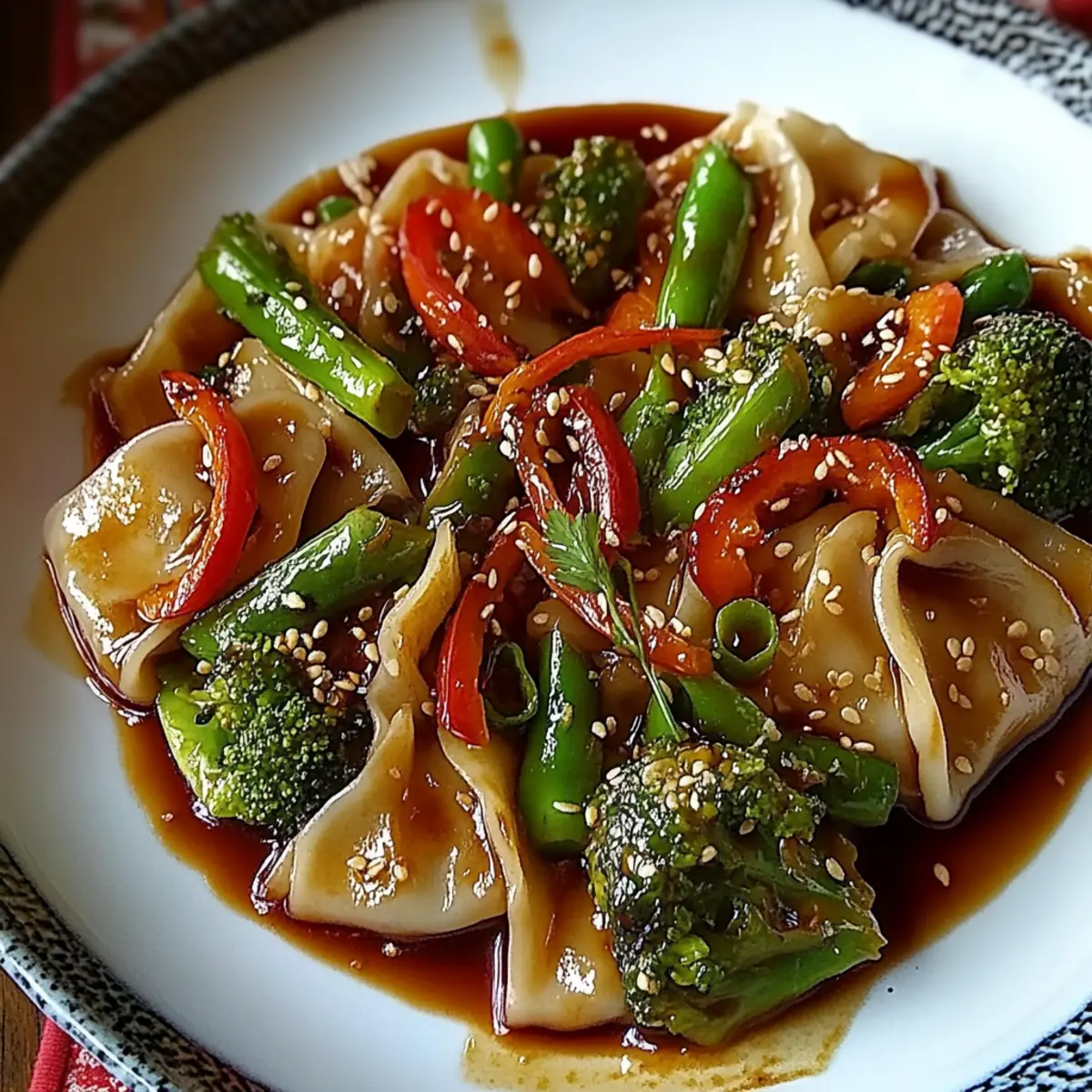Potsticker Stir Fry
