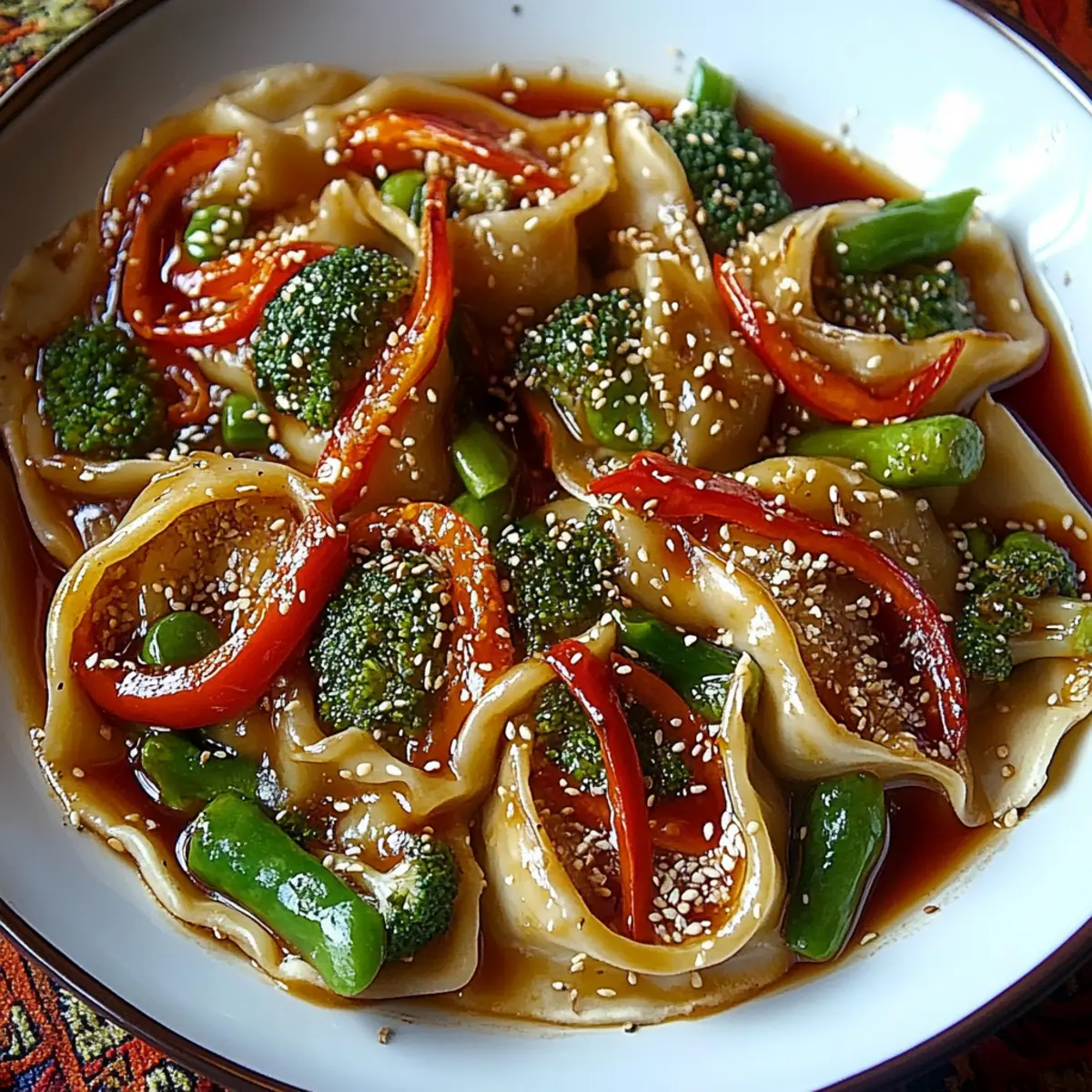 Potsticker Stir Fry