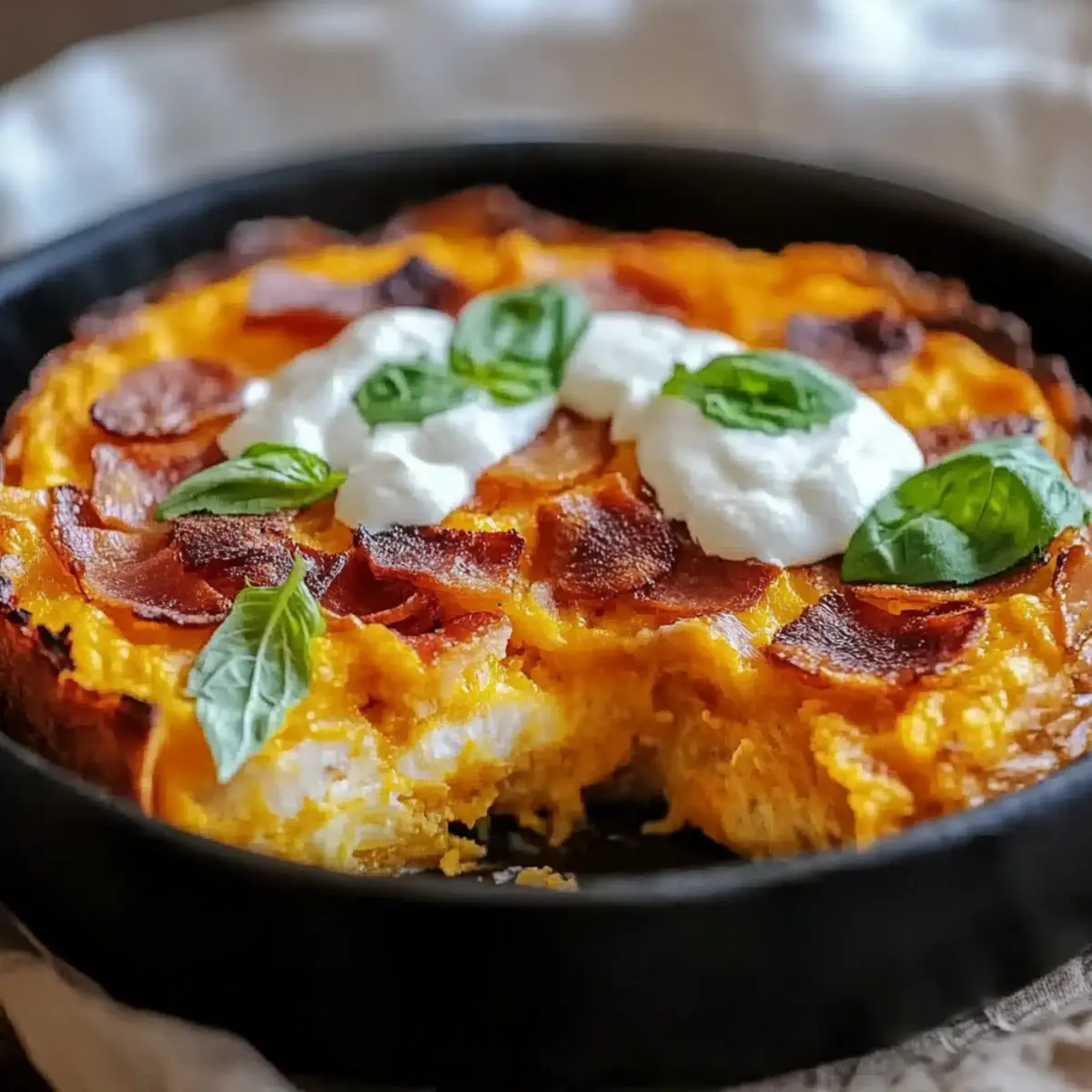 Protein-Packed Sweet Potato Egg Casserole