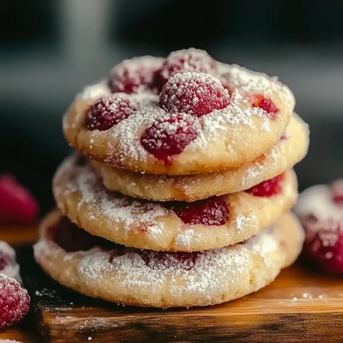 Raspberry Sugar Cookies