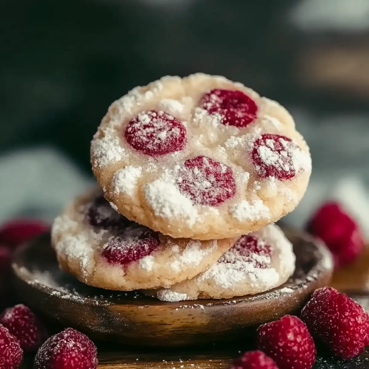 Raspberry Sugar Cookies