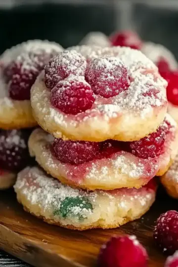 Raspberry Sugar Cookies